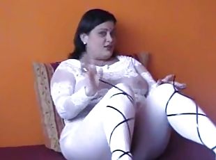 meia-calça, indiano, bbw, bochechuda, pés, meias, langerie, fetiche, sozinho, branco