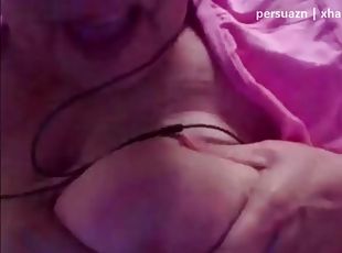masturbation, orgasme, belle-femme-ronde, horny, webcam