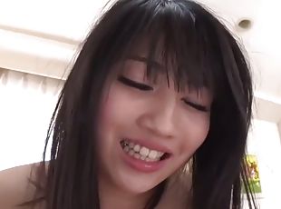 Lovely asian reo saionji pisses herself before sex with creampie ending