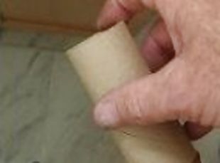 Requested  dick in paper tube