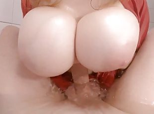 BIG BOOBS accidentally BROKE THE CAMERA while filming this Crazy TITFUCK in the bathroom  LilyKoti