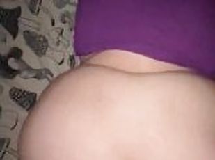 Pawg BBW with thick ass lets her friend ram her pussy from behind before the movie
