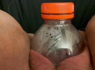 Birthing a Gatorade bottle