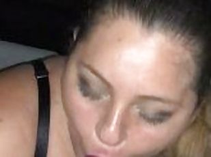 Married BBW church cheats on hubby again and girl gives me head at a hotel