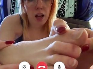 [Foot Fetish GF Experience] Your GF Hurt Her Toe