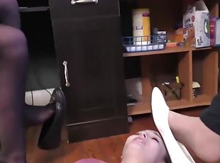 Lesdom Foot Fetish In The Office P1