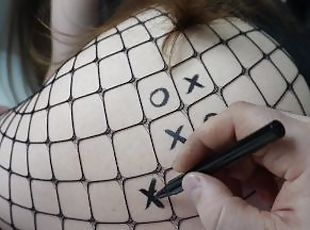  lost her pussy in tic-tac-toe. Cum inside - Deluxe_Bitch