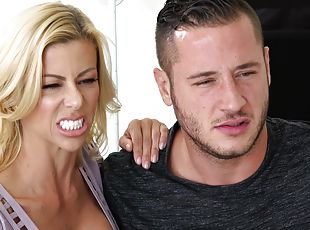 Good-looking Alexis Fawx cuckolding her man with a hot fella