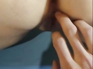 I fucked a young student doggy style and he cum on her