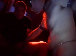 Bi-Suck in Cruze lounge with Girlfriends Younger Brother.