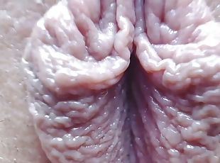 Close up masturbation and fingering of my girlfriend hot pussy