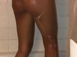 banyo-yapma, amatör, anal, siyahi-kadın, zenci, duş