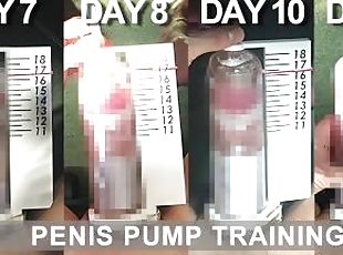 ?100???????????? Day7~11?I will have a bigger cock in 100 days. Penis pump training. ?SEASON 1?
