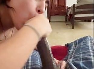 Cum 3 times in her mouth. Im too high!
