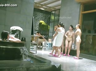 asiático, culo, bañando, tetas-grandes, público, amateur, cámara, voyeur, ducha, china