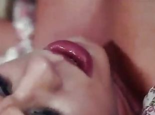 Close up view of sexy Daisy Rock getting fucked and jizzed on