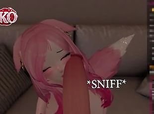 My VTUBER stream was crazy!!! SIMPS & FANS fucking me non-stop!!! CATGIRL in HEAT MODE!!