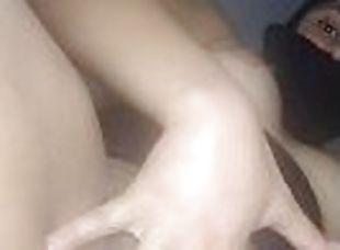 masturbating my horny pussy, she melts in the will of a hard cock and ejaculates deliciously