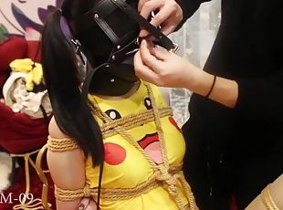 Chinese Bondage 4 - Pikachu