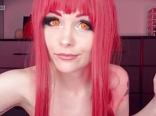 Makima Domme JOI preview trailer - Chainsaw man cosplay